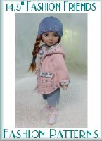 Ruby Red Fashion Friends Patterns